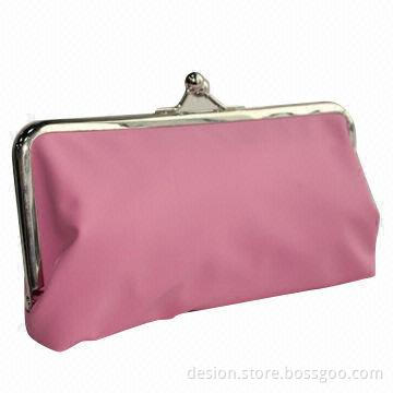 PU Evening Bag with Metal Clap, Customized Designs and Logos Accepted, OEM Orders Welcomed